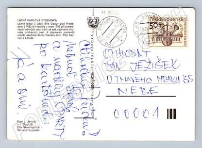 Pohlednice Karlova Studánka zimní areál (M5003)