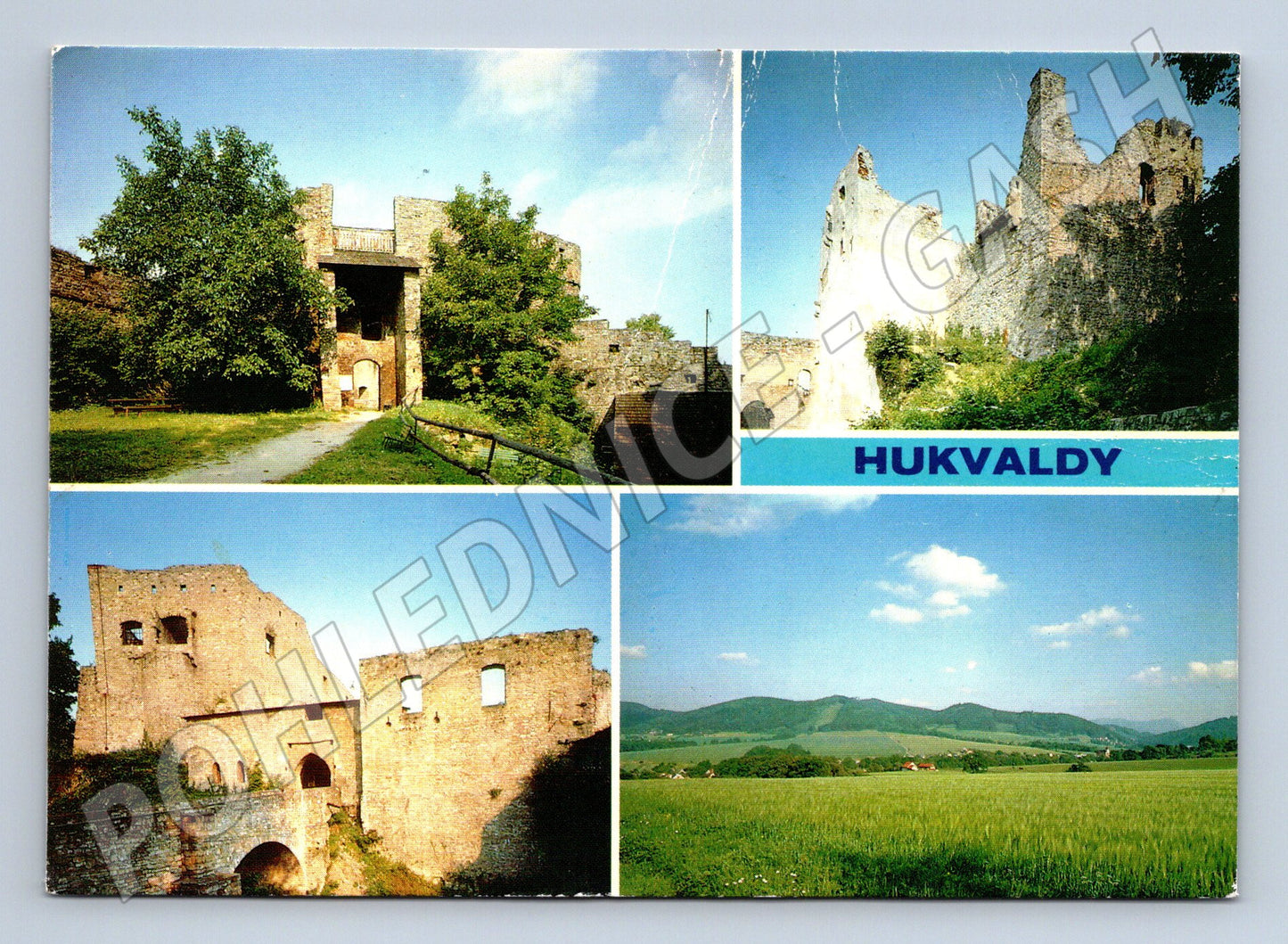 Postcard Hukvaldy Castle (M5004)