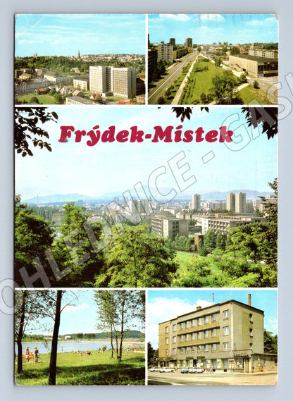 Pohlednice Frýdek-Místek koláž (M5005)