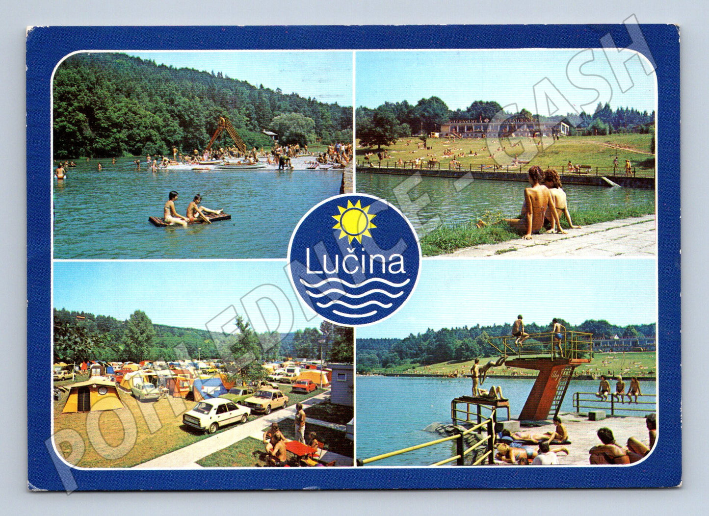 Postcard Lučina Recreation Area (M5008)