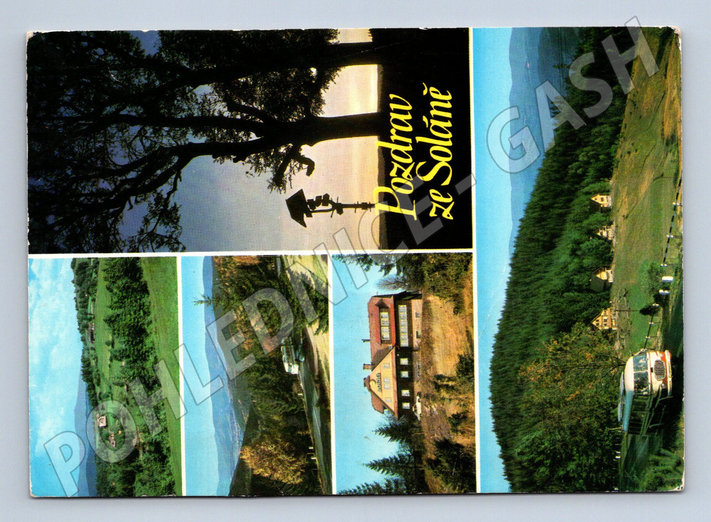 Postcard Soláň greetings (M5010)