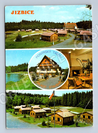 Postcard Jizbice pioneer camp (M5014)