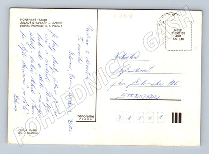 Postcard Jizbice pioneer camp (M5014)