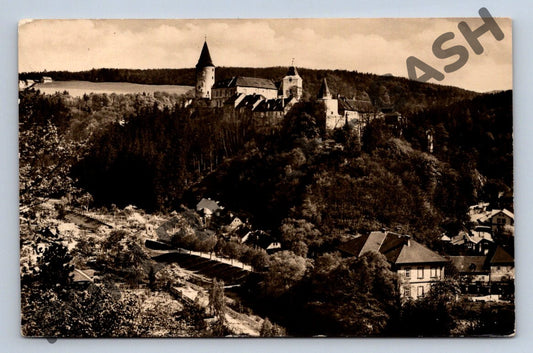 Pohlednice hrad Křivoklát ČSR 1954 (M502)