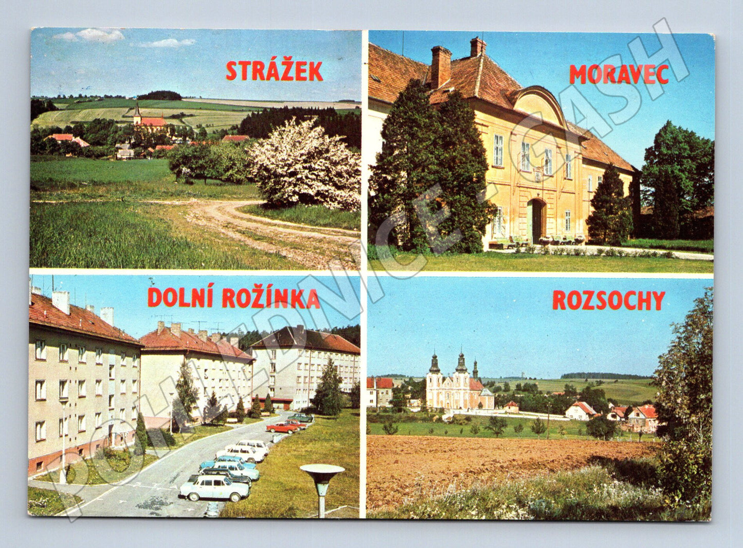 Postcard Strážek Moravec Rožínka Rozsochy (M5025)