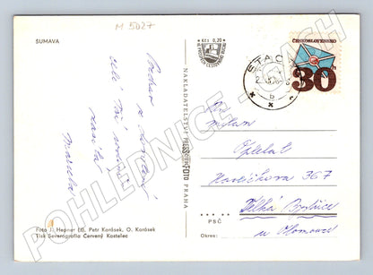 Postcard Šumava Churáňov Zadov (M5027)