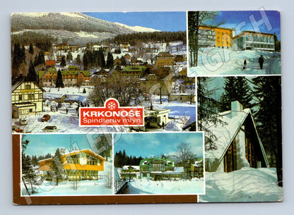 Postcard Špindlerův Mlýn multiple shots (M5032)