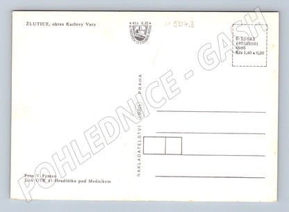Postcard Žlutice collage (M5043)