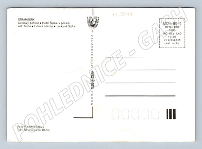 Postcard Štramberk Trumpet and Arrow (M5044)
