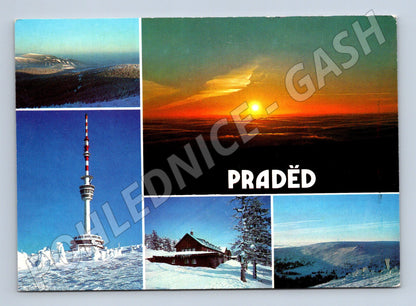 Postcard Praděd Jeseníky Tower (M5056)
