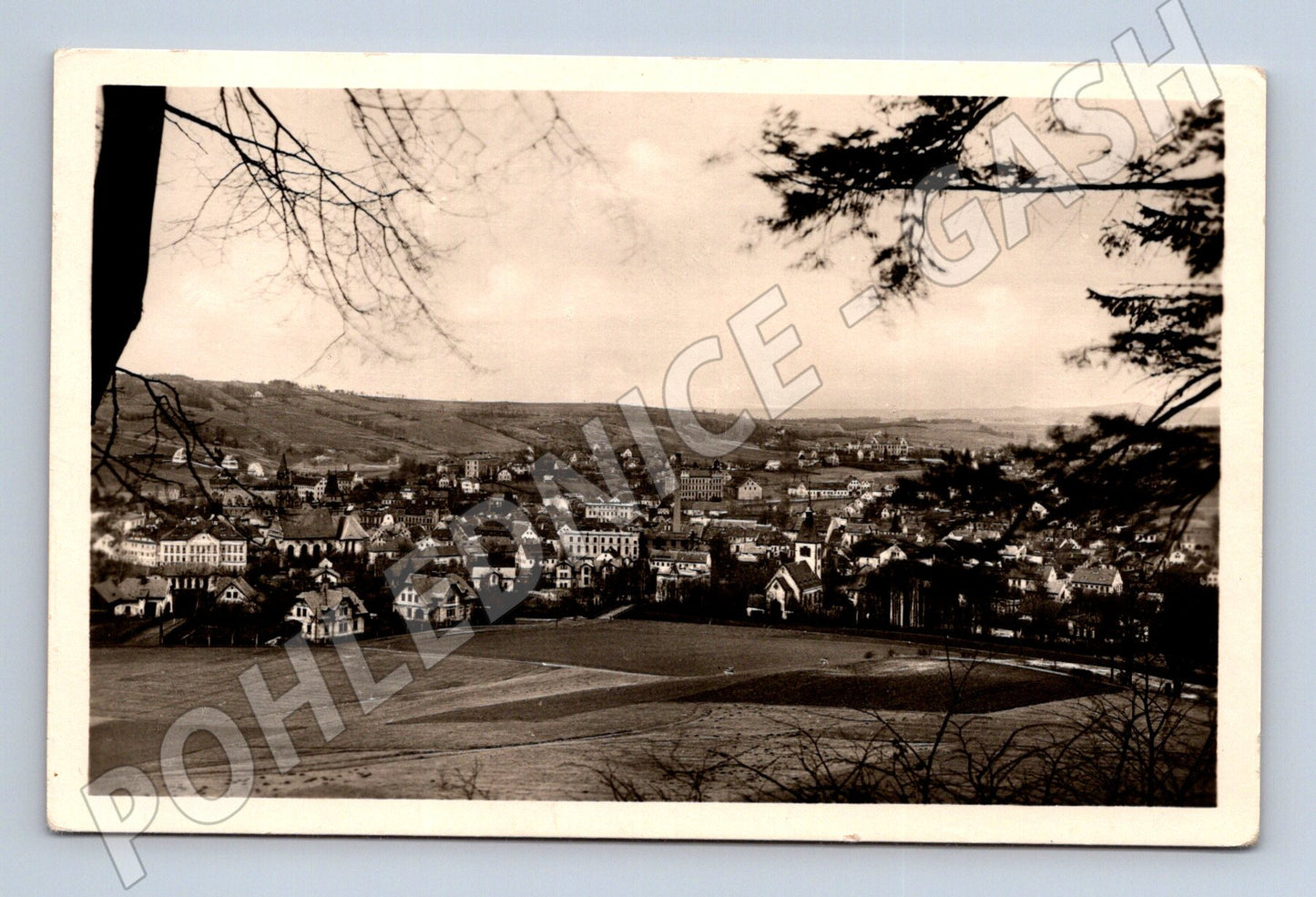 Pohlednice Frýdlant v Čechách panorama (M5060)