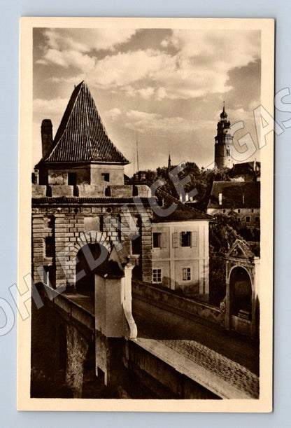 Postcard Český Krumlov Budějovická Gate (M5062)