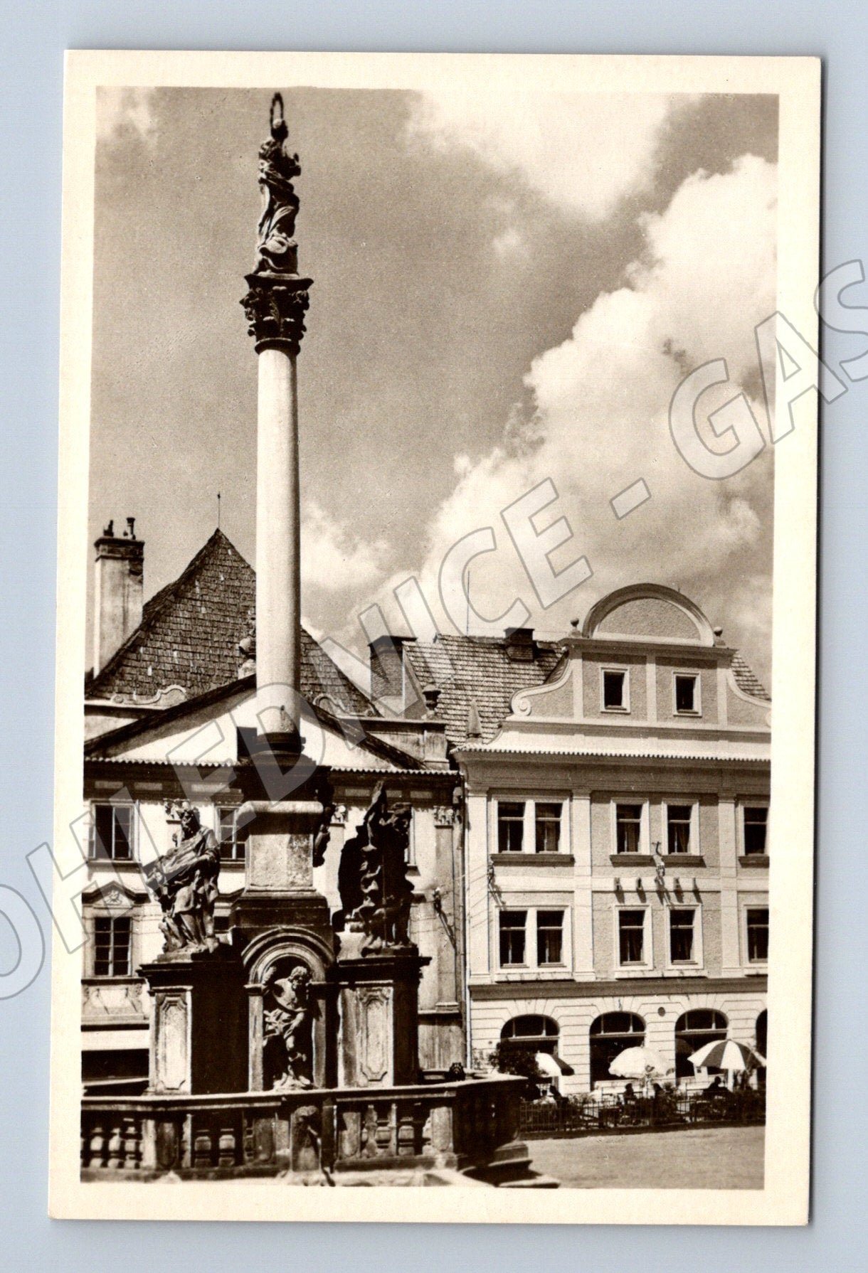 Pohlednice Český Krumlov Mariánský sloup (M5065)