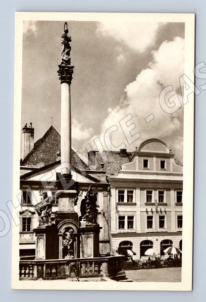 Pohlednice Český Krumlov Mariánský sloup (M5065)