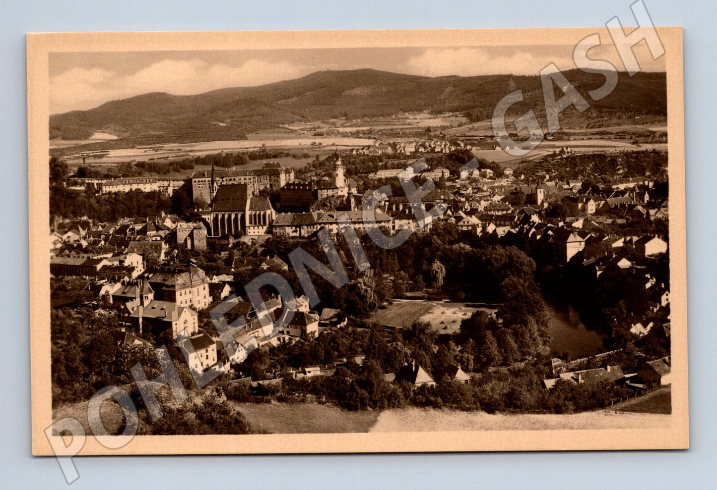 Postcard Český Krumlov historical (M5066)