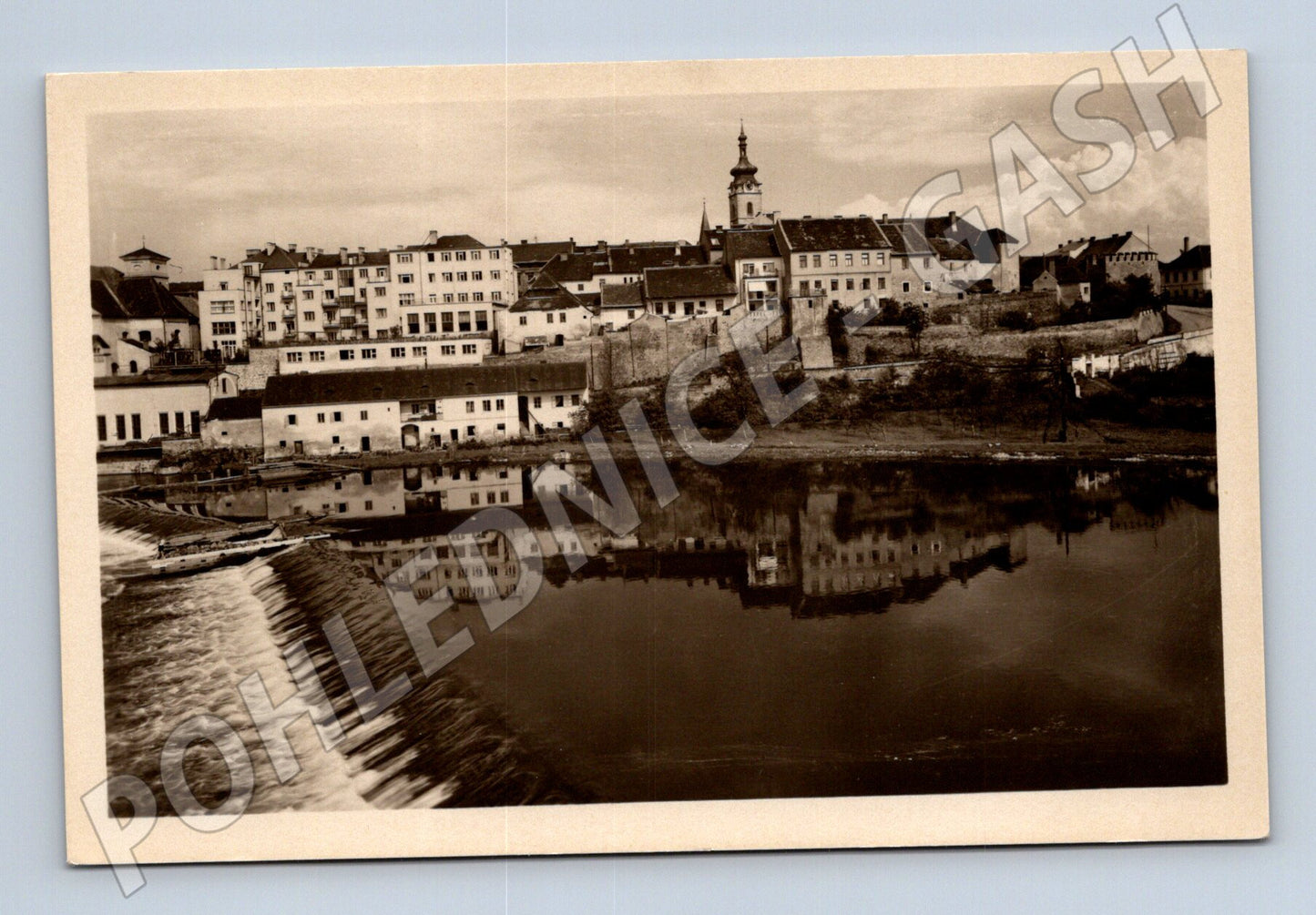 Postcard Písek general view (M5075)
