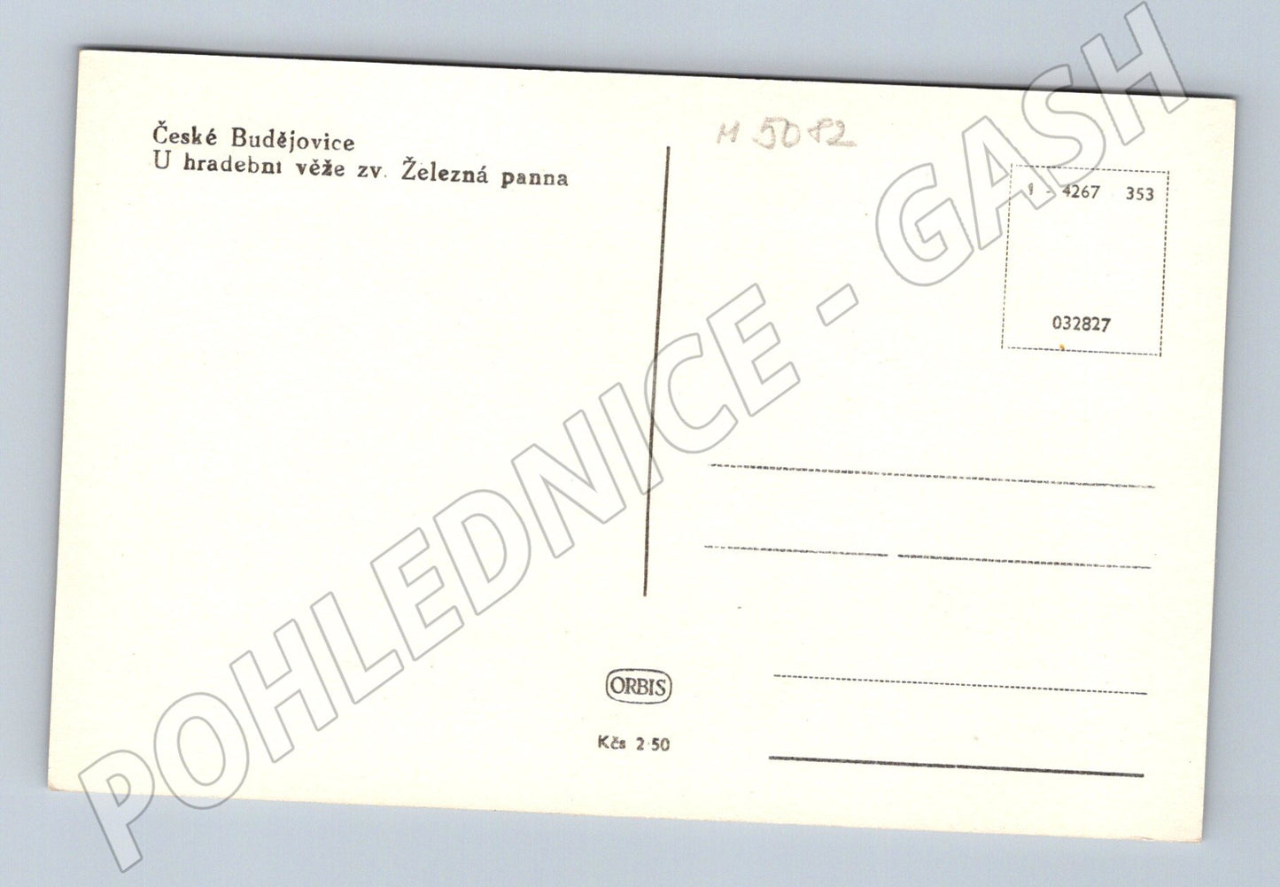 Postcard České Budějovice Iron Maiden (M5082)