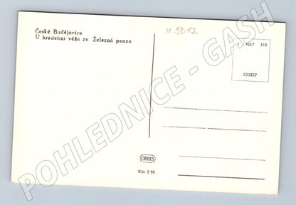 Postcard České Budějovice Iron Maiden (M5082)