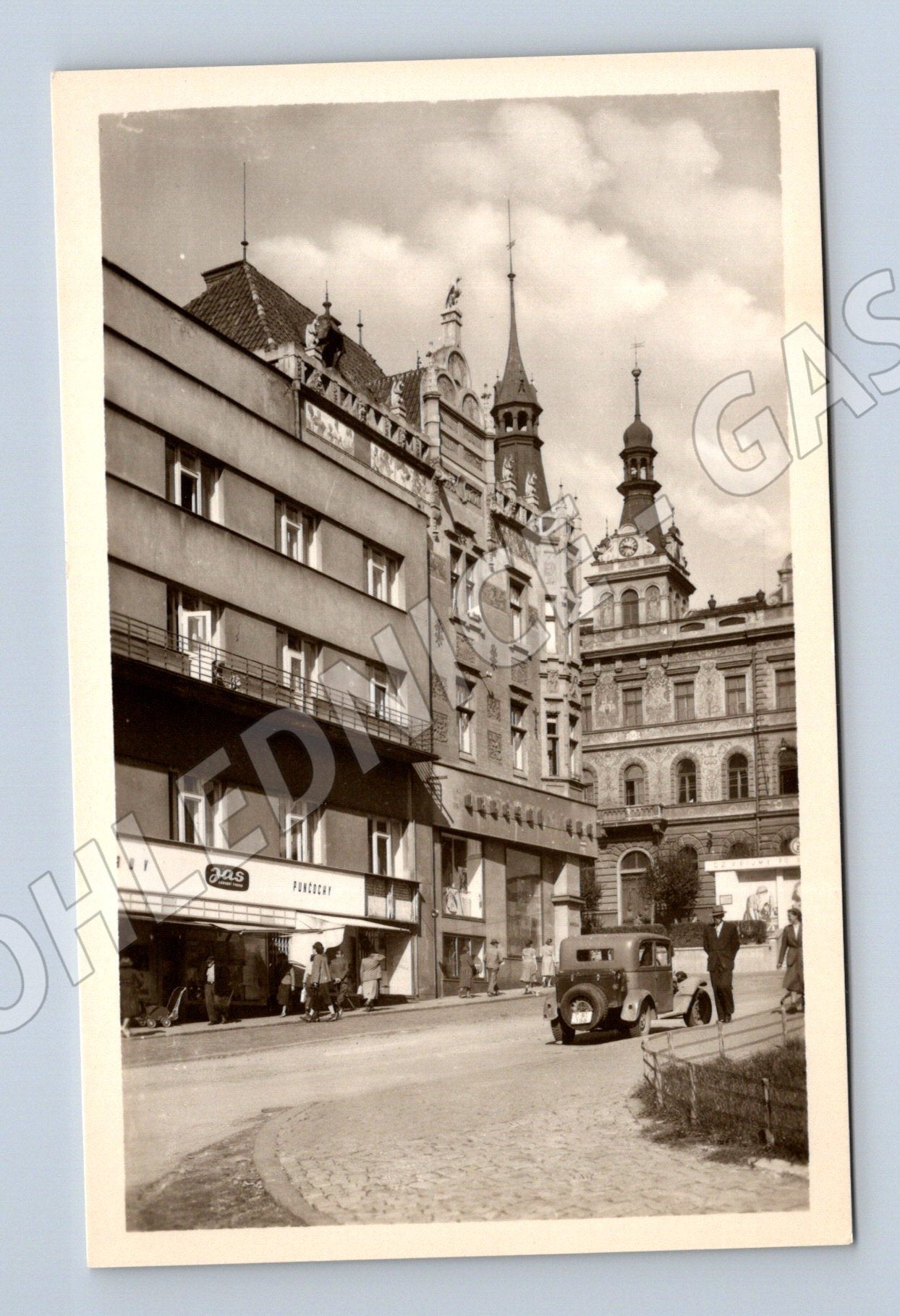 Postcard Strakonice grammar school (M5084)