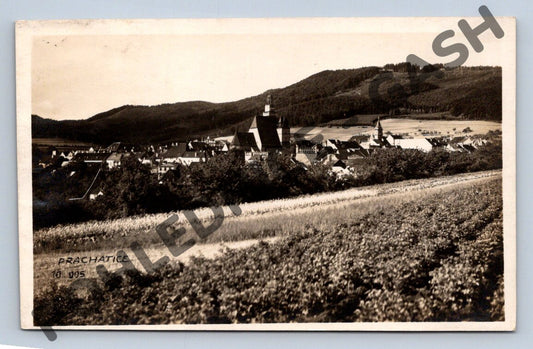 Pohlednice Prachatice historické město 1932 (M509)