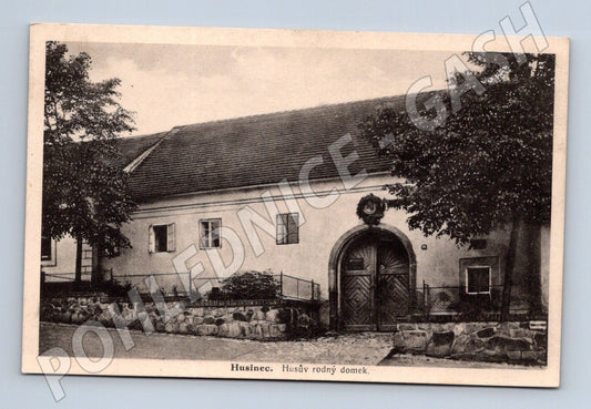 Pohlednice Husinec rodný domek (M5093)