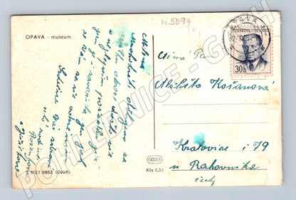Postcard Opava Museum (M5094)