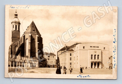 Postcard Opava Benešovo Square (M5095)