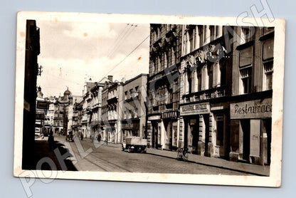 Postcard Opava Ostrožská Street (M5097)