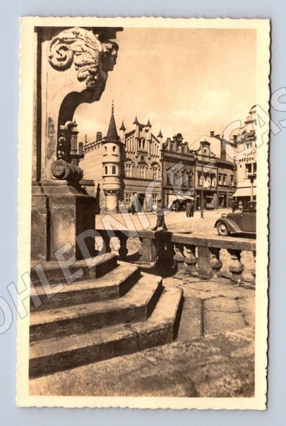 Postcard Havlíčkův Brod historical square (M5099)