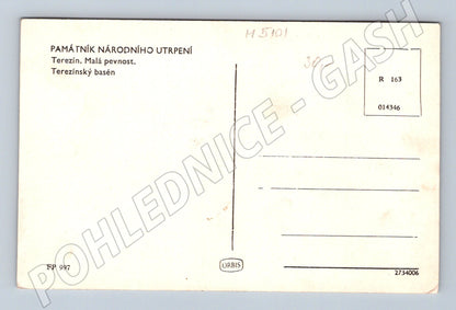 Postcard Terezín Small Fortress Swimming Pool (M5101)