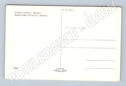 Pohlednice Moravská Ostrava radnice (M5110)