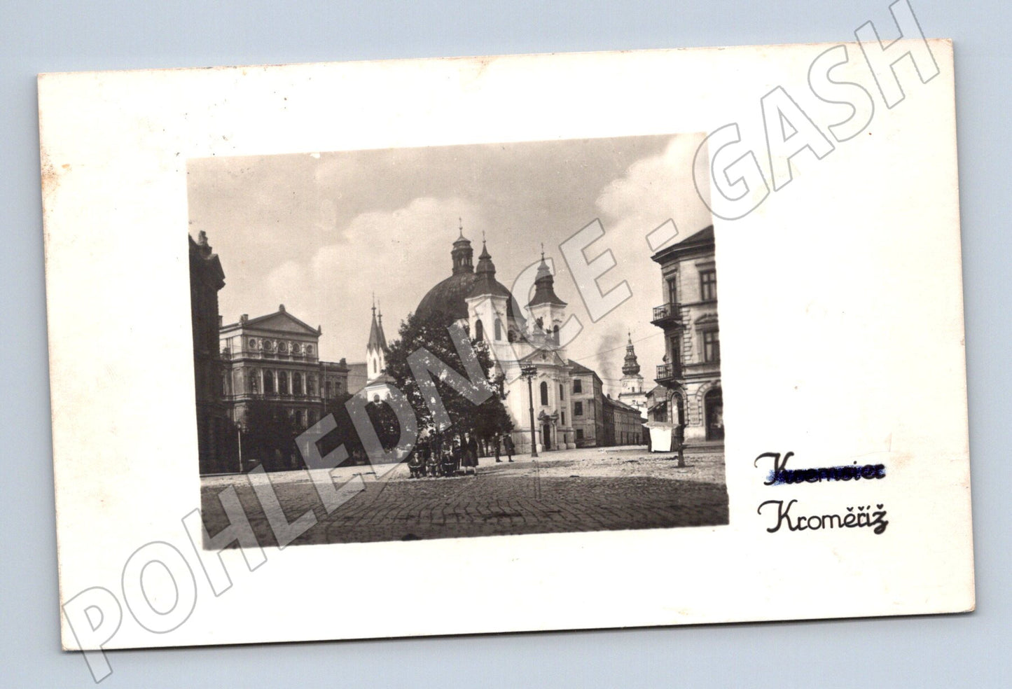Pohlednice Kroměříž historické náměstí (M5114)