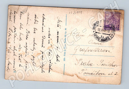 Postcard Uherské Hradiště Provincial Hospital (M5119)
