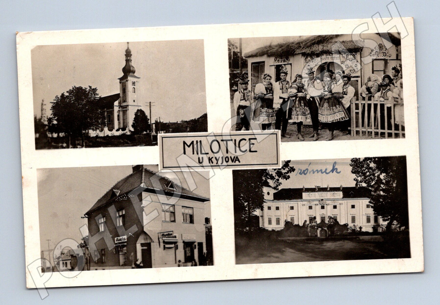 Pohlednice Milotice u Kyjova zámek (M5120)