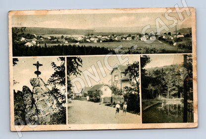 Postcard M. Chlumec multi-image (M5121)