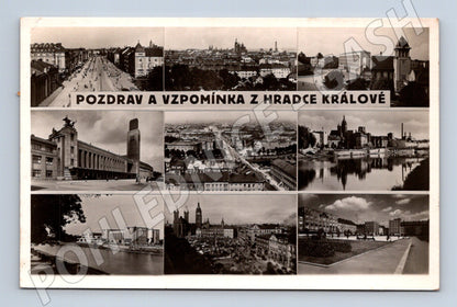 Pohlednice Hradec Králové pozdrav (M5122)