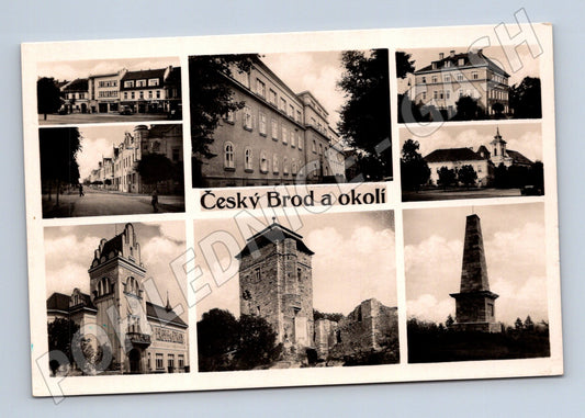 Pohlednice Český Brod historické památky (M5123)