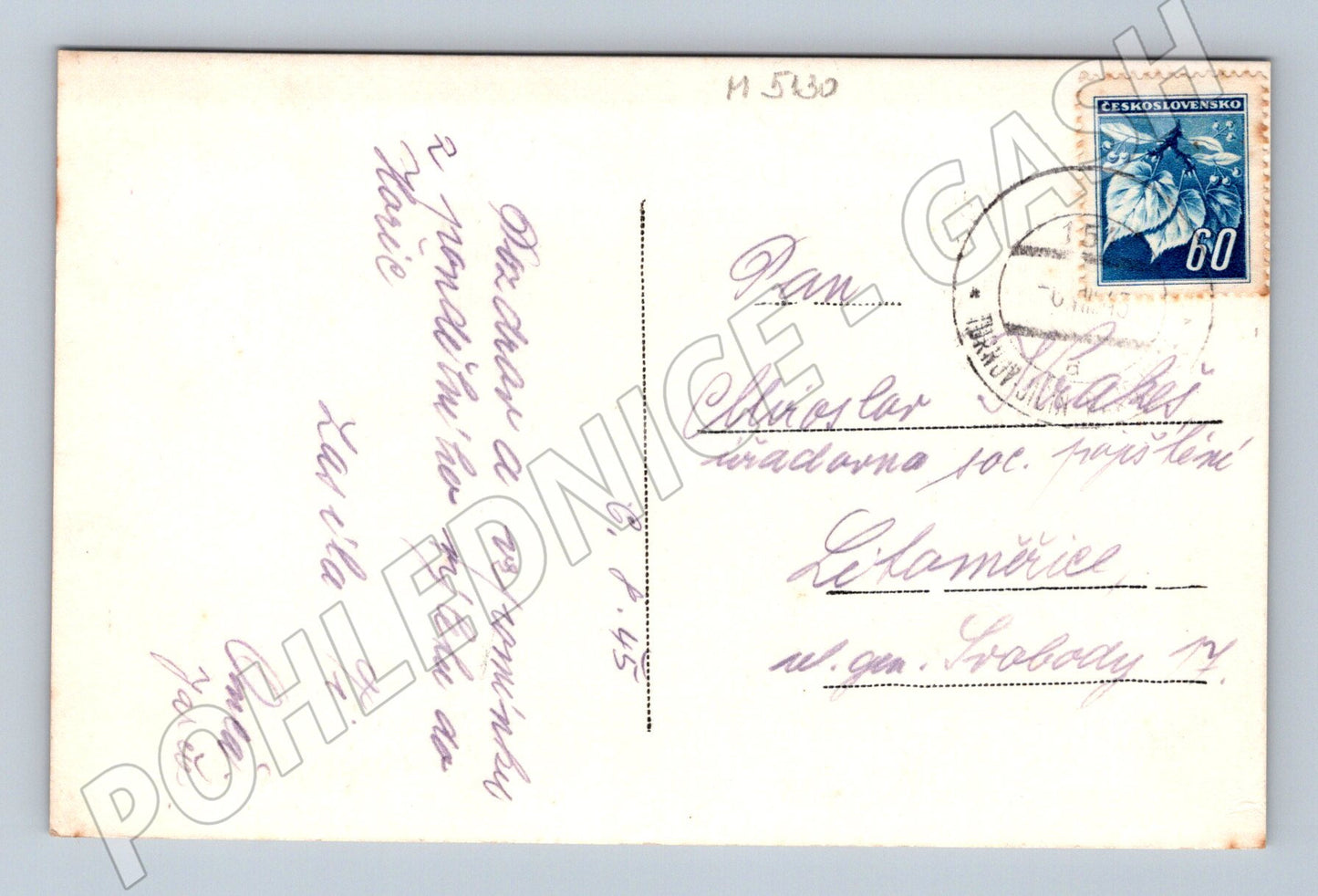 Postcard Hořice in Podkrkonoší Mountains collage (M5130)