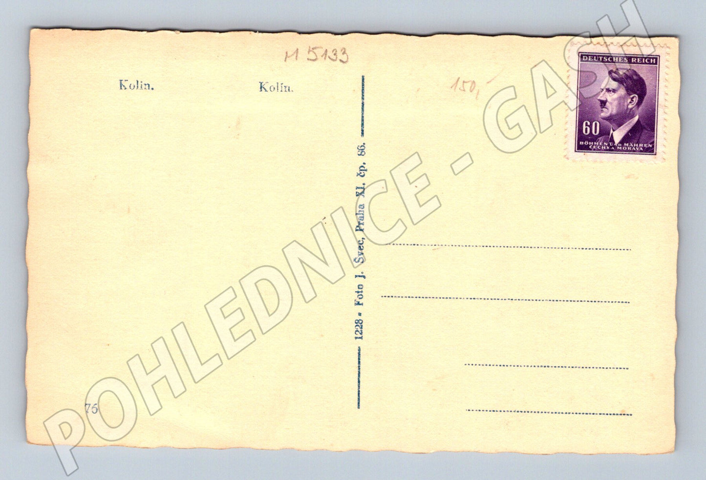 Pohlednice Kolín koláž protektorát (M5133)