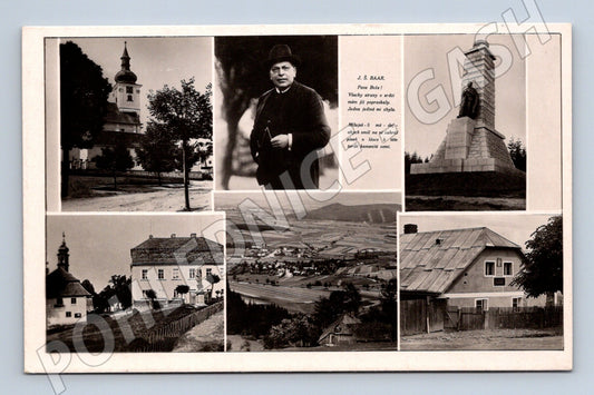 Pohlednice Chodsko koláž památek (M5134)