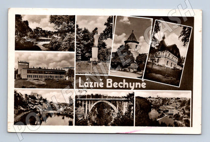 Pohlednice Lázně Bechyně více pohledů (M5136)