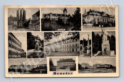 Pohlednice Benešov historické město (M5145)