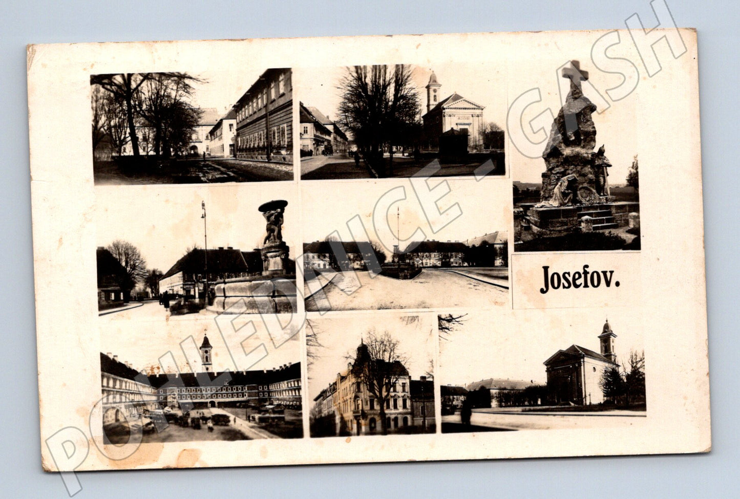 Postcard Josefov nad Metují multiple shots (M5151)