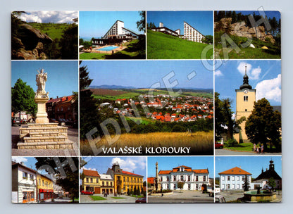 Postcard Valašské Klobouky area large fm (M5165)