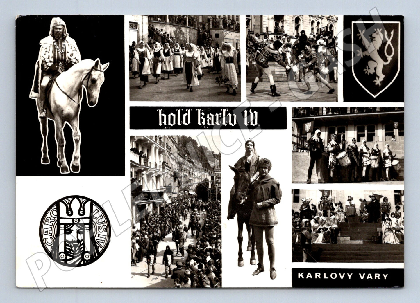 Pohlednice Karlovy Vary Hold Karlu IV (M5176)