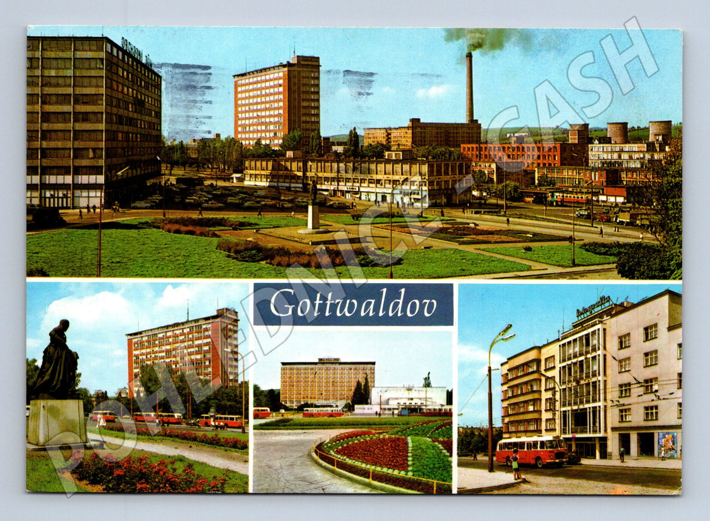 Pohlednice Gottwaldov Zlín 1973 (M5177)