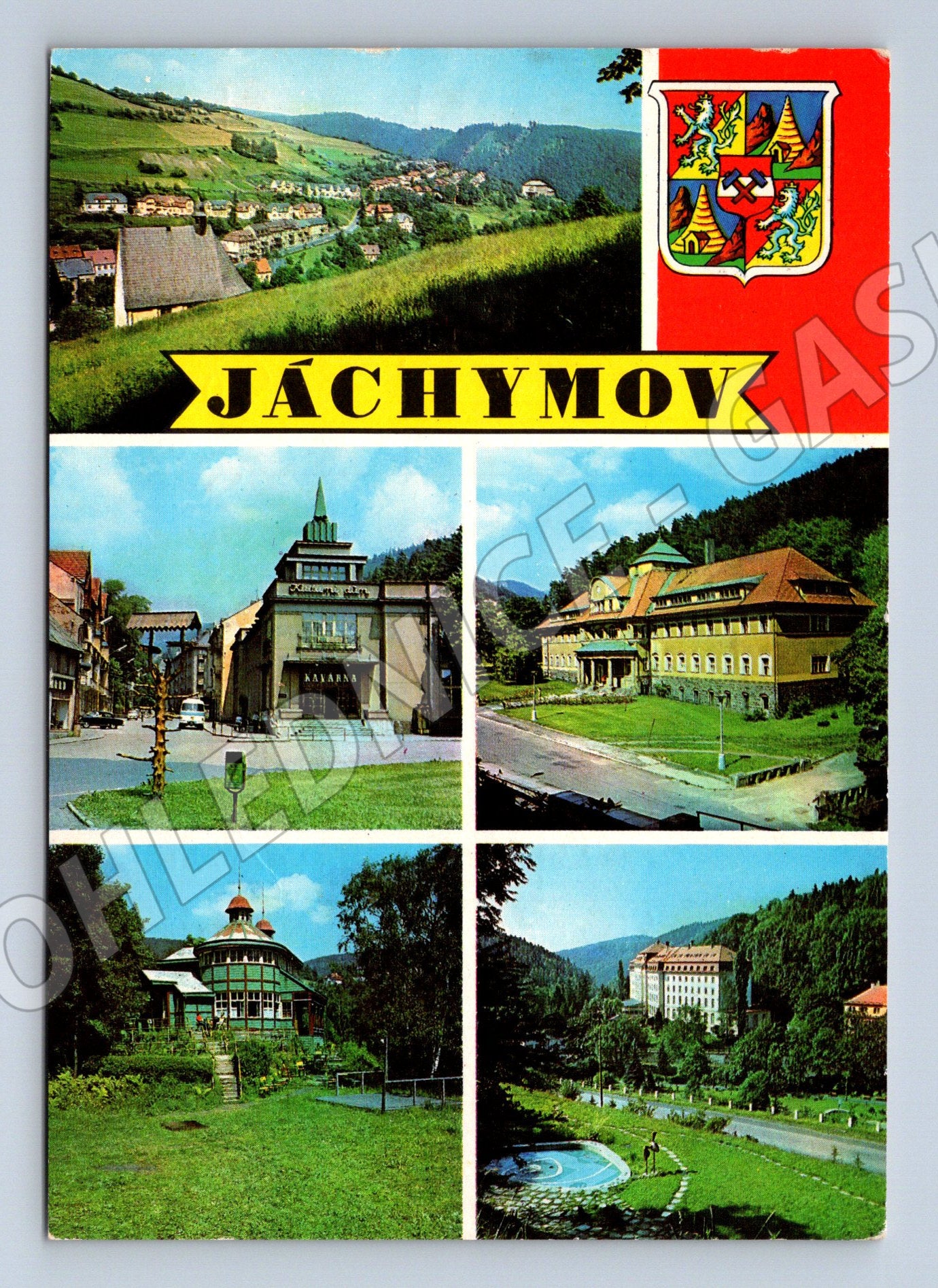 Pohlednice Jáchymov lázně Krušné hory (M5178)