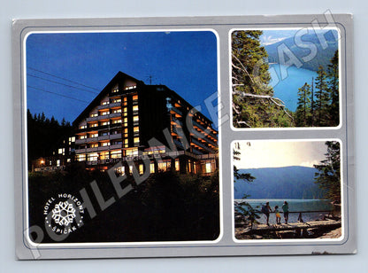 Postcard Hotel Horizont Špičák Šumava 1994 (M5187)