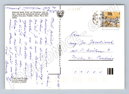 Postcard Mšené Lázně multiple shots (M5195)