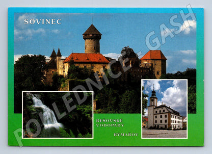 Postcard Sovinec Rýmařov Rešov Waterfalls (M5203)